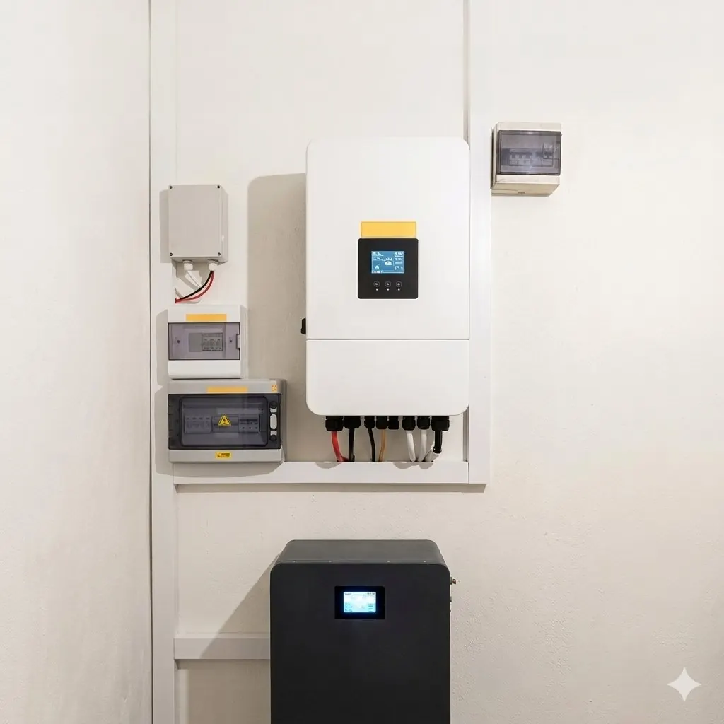 Instalacja PV 6 kWp + magazyn 10 kWh – Legionowo