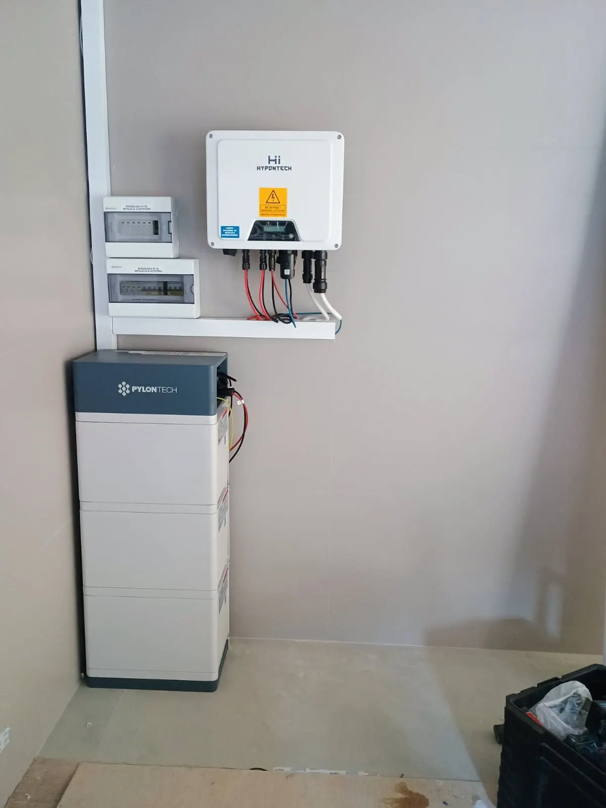 Instalacja PV 5 kWp + magazyn 14,4 kWh – Nowy Dwór Maz.