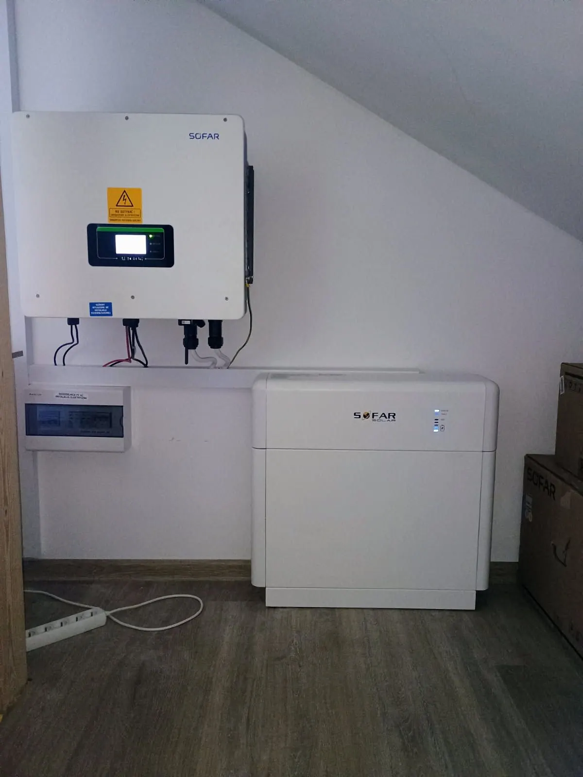 Instalacja PV 9 kWp + magazyn 20 kWh – Czosnów